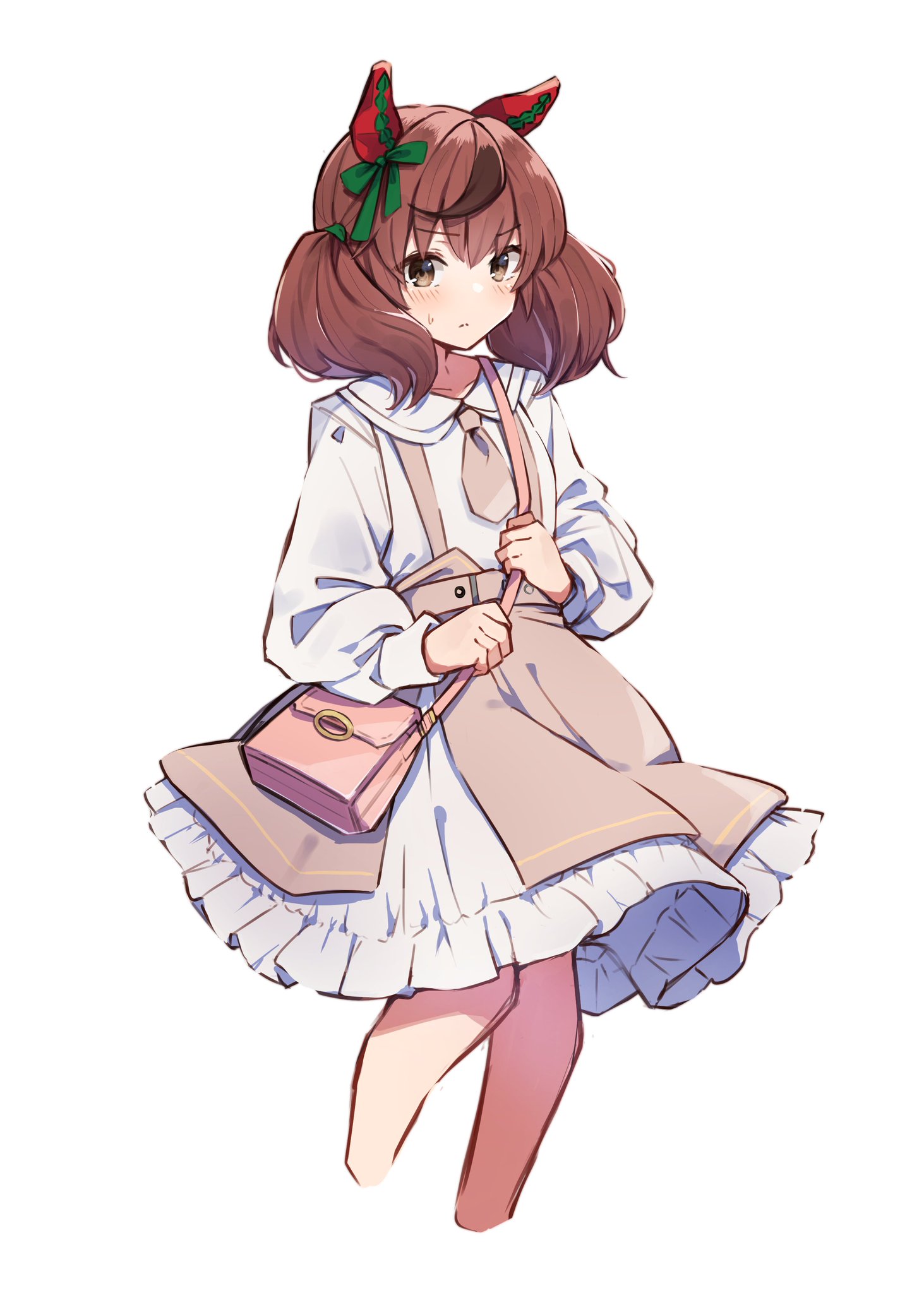 ウマ娘 フリフリで可愛い私服のナイスネイチャ イラスト ウマ娘うまぴょいまとめ