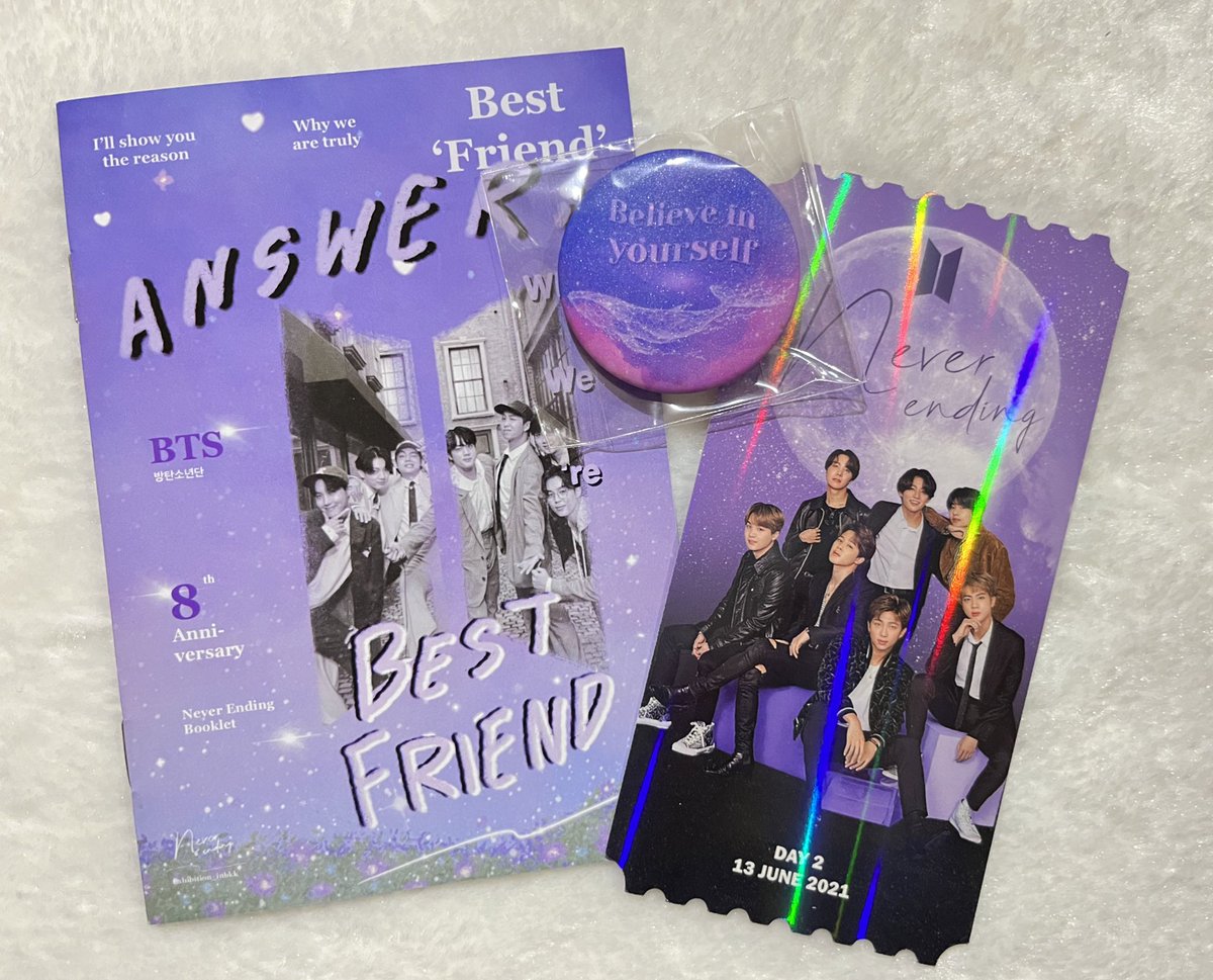 littleJM_twt's tweet image. ได้รับของที่ระลึกจากงานแล้วนะคะ สวยมากๆเลย เสียดายที่ไม่ได้ไปงาน ถ้ามีครั้งหน้าจะไปให้ได้เลย 😍💜✨ #NeverEndingexhibition_inBKK