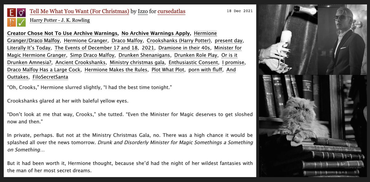 izzofiction's tweet photo. Tell Me What You Want (For Christmas) [E, 4.3k]
A smutty holiday one-shot for my beloved @cursedatlas! #FiloSecretSanta 🎄🍾😾

🔗 https://t.co/4kFCu9stjB https://t.co/L6qr8z8ehf