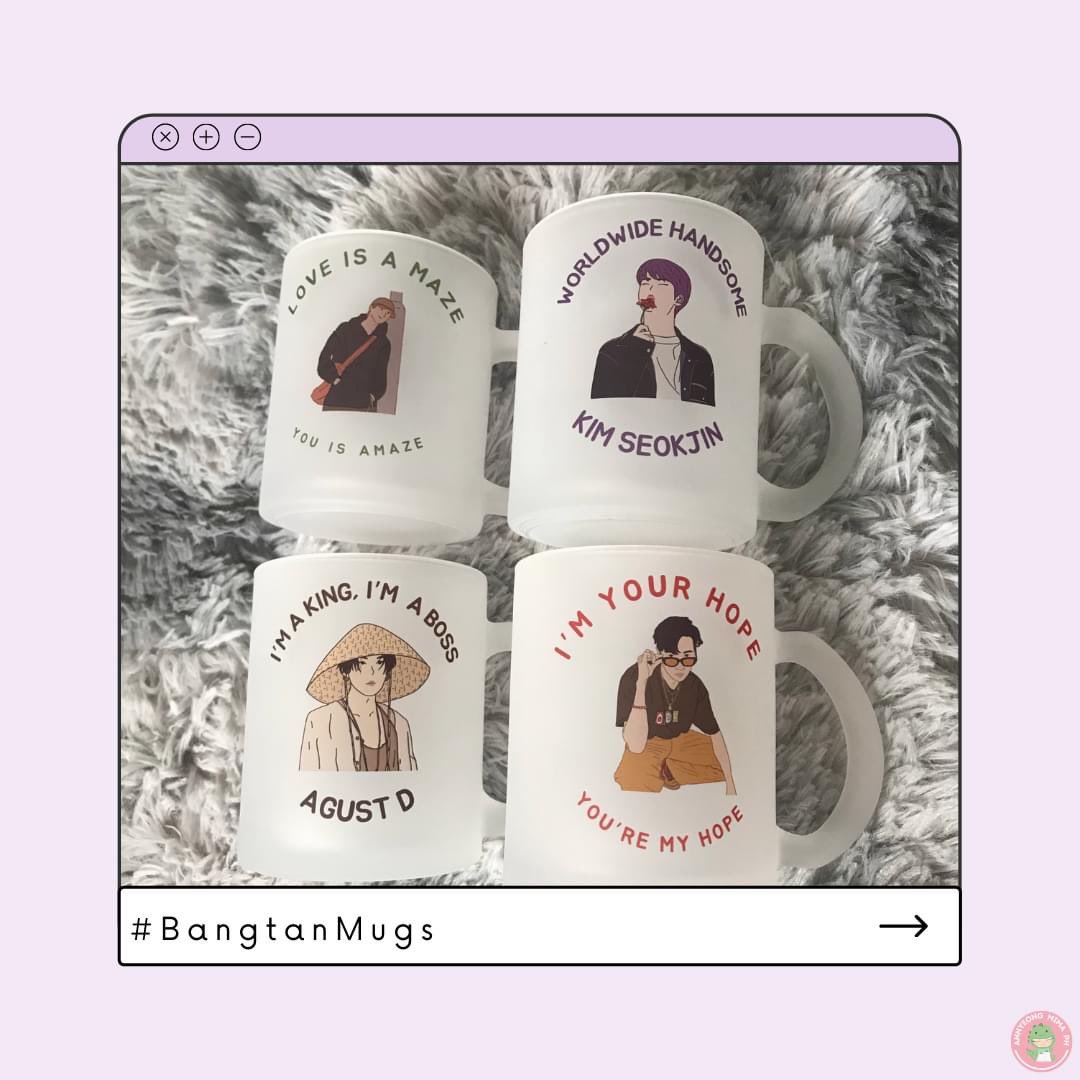annyeongmimaph's tweet photo. Annyeong, Mima! 🦖💖

Don’t miss this collection again 💜

Price per mug: 300php
Bundle 1: 585php (2 of any mug)
Bundle 2: 2000php (7 mugs) 

+ freebies!!!

DOP (Batch 1): 12/05/2021 (✓dp)
ETA: 2-3 weeks after DOP

LINK: https://t.co/Afo8KJLWr7

#BangtanMugs
#MIMAcollections https://t.co/XMtsGsOEwG