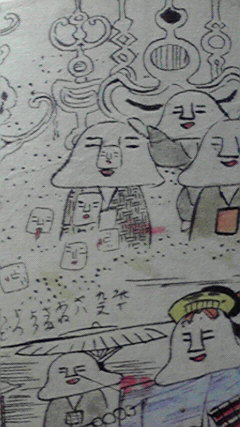 でも月岑の絵、ほぼパターンとしてはタイムラインのようかん絵と同質なんですよね(その日みたものを型をつかって描くので) 