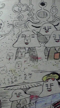 でも月岑の絵、ほぼパターンとしてはタイムラインのようかん絵と同質なんですよね(その日みたものを型をつかって描くので) 