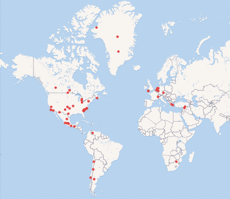 YDIH_data's tweet photo. @Marc_Young_90 @CosmicTusk I'm here to help! A good example is location data; adding places as main subjects enables queries that generate interactive maps (click on a dot).
https://t.co/Tee2jZZiUq https://t.co/cR6duJevpW