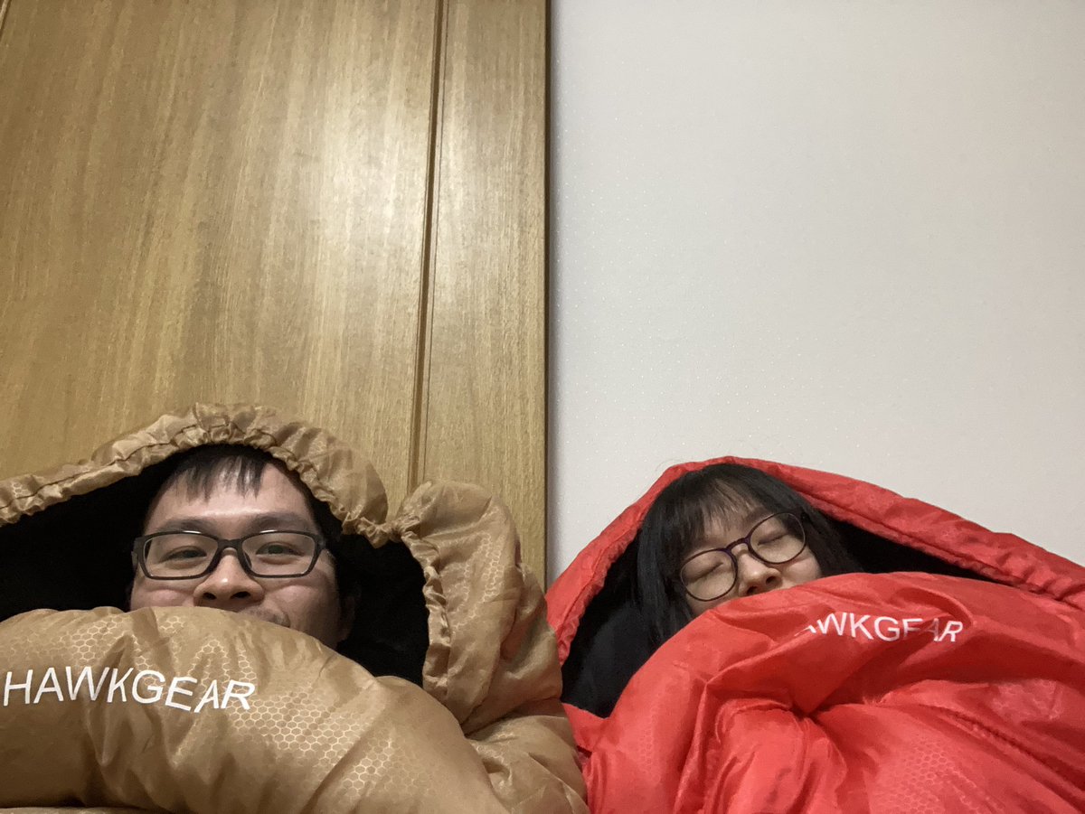 taiwanpot's tweet photo. とりあえずへやキャンしてみました⛺️ https://t.co/2Kp2g9hn7t