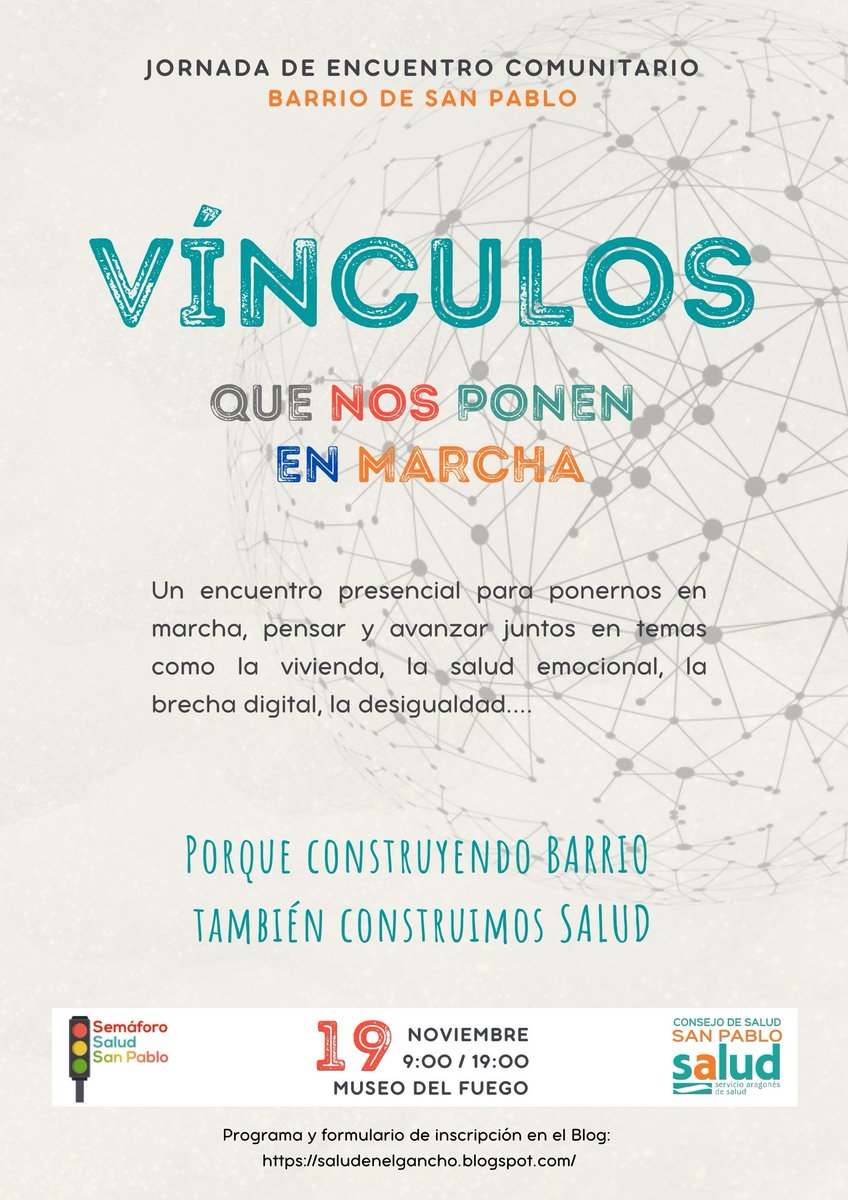 SaludEnElGancho's tweet photo. Vínculos: Aquí tenéis un resumen visual de las Jornadas de Salud Comunitaria que compartimos el 19-11-21 Mucho por vivir y construir https://t.co/waW0QDXrtd https://t.co/Wb4QsECCwI