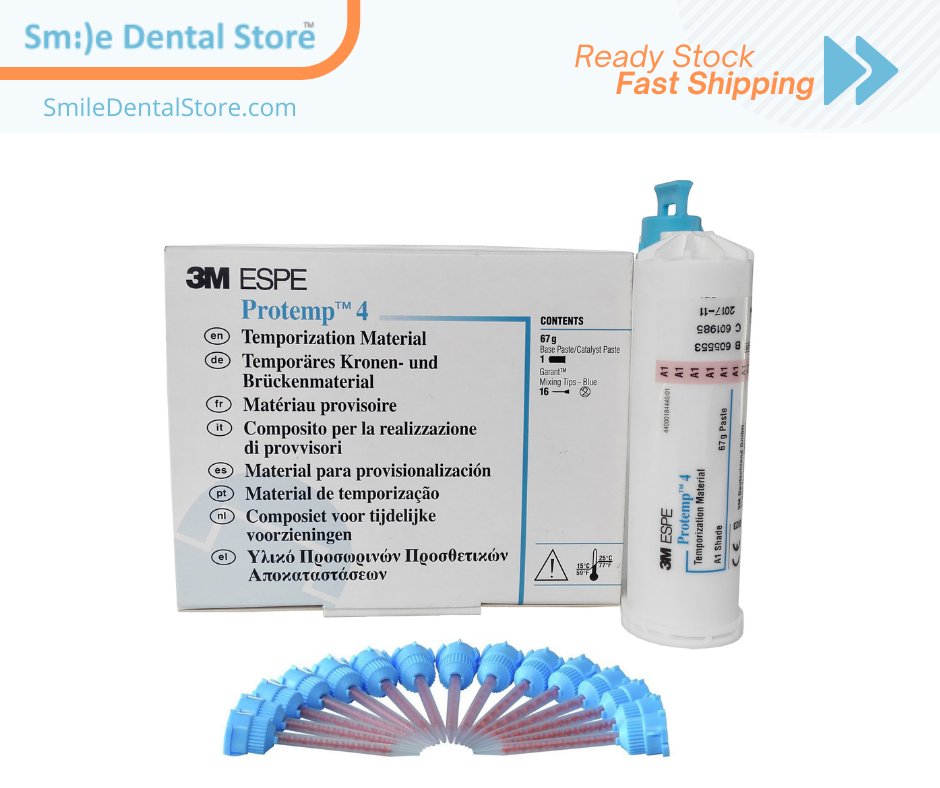 SmileDentalStor's tweet image. 3M Protemp 4 Temporisation Material
 @ Best Price available on smiledentalstore.com #3MESPE #Protemp4 #SmileDentalStore #Dental #DentalSale #OnlineDental For details please visit: smiledentalstore.com/3m-protemp-4-t…