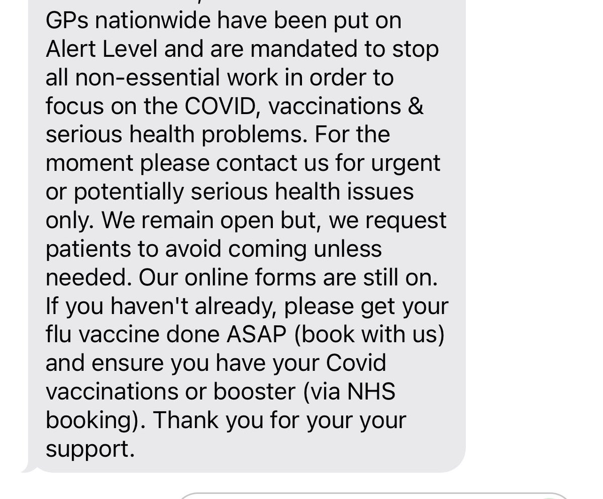 arpitdesai4u's tweet photo. @BorisJohnson @BBCNews just got this, just got this.Seeing my GP within the Hillingdon constituency has been a nightmare since covid. Now this..seems everything non urgent (debatable?!) will become urgent and probably need greater intervention &amp; lead to poorer outcomes in future https://t.co/am1HJZdgA8