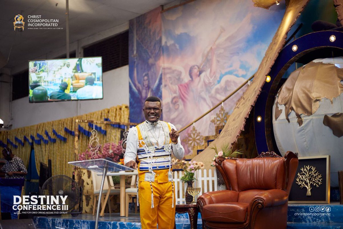 ChristCosmoInc's tweet photo. OMG! 😳What mind-blowing revelations we received from the man of God, Pastor Obed, at the Grand opening of #DestinyConference III.
We are certain it's going to be another glorious time this #MorningSession of #Day2 of the  #DestinyConference. 
It's not too late to register. https://t.co/u6F0TeakHh