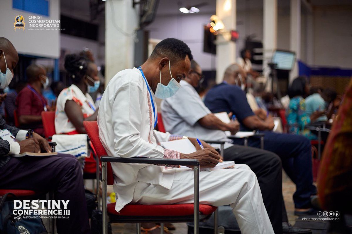 ChristCosmoInc's tweet photo. OMG! 😳What mind-blowing revelations we received from the man of God, Pastor Obed, at the Grand opening of #DestinyConference III.
We are certain it's going to be another glorious time this #MorningSession of #Day2 of the  #DestinyConference. 
It's not too late to register. https://t.co/u6F0TeakHh