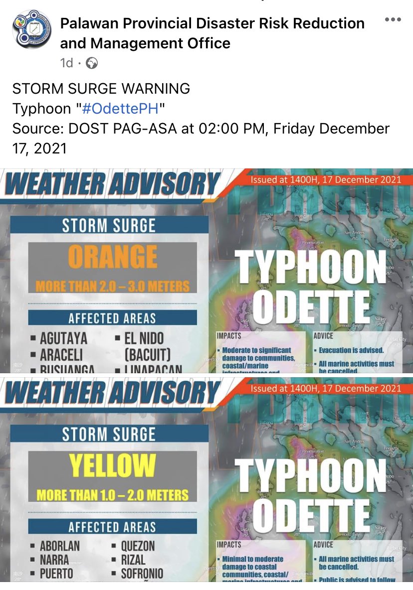 johnmilesss's tweet photo. The local media news sites and even the PDRRMO were not able to give updates in the past 24 hours. I think Palawenos are on their own at the moment. Sana mapansin at matulungan din ang Palawan ng national. #RescuePalawan #RescuePH. @lenirobredo @PinoyAkoBlog https://t.co/G4EG4kyqi5