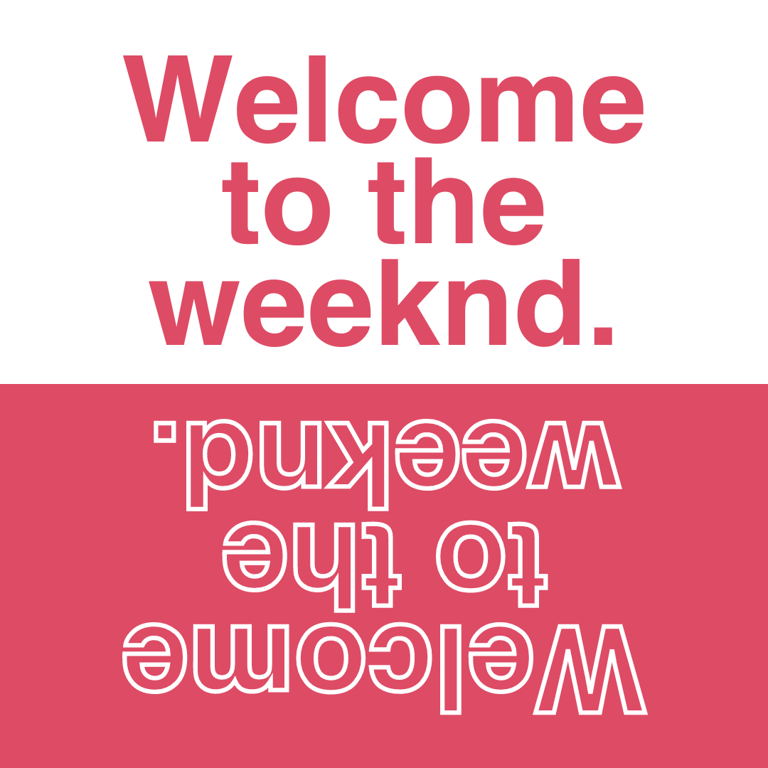 We are now unplugging for the weekend and enjoying the simple pleasures of walks, baking, a Christmas movie and mince pies!! Doing anything different this weekend?