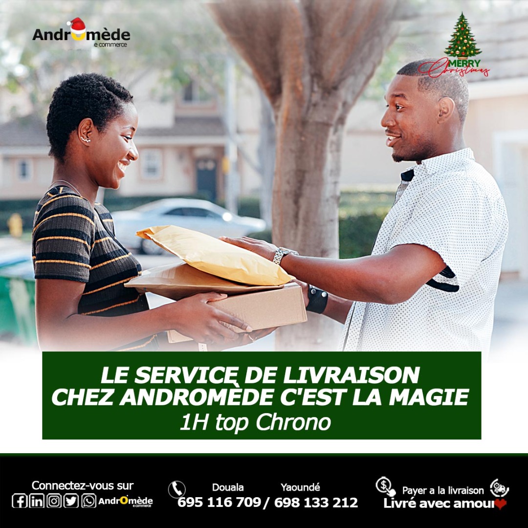Andromedecm's tweet photo. La livraison chez Andromède c'est la magie. 😱😱😱
Vous êtes livré en 1H dans la ville de Douala. Personne ne fait mieux !
Commandez dès à présent vos produits chez nous et faites vous livrer le plus rapidement possible.
#smartwatch #gamebox #television #vetement #smartphone ... https://t.co/bAj3DS79gb