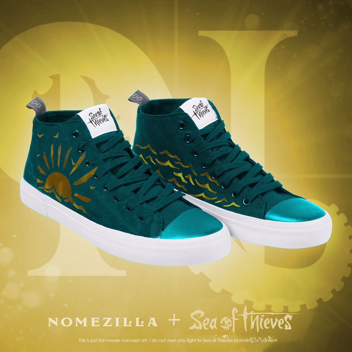 Nomezilla (@nomezilla) on Twitter photo What better way to rep your #SoTShot victories than with these sweet kicks? <a href="/SeaOfThieves/">Sea of Thieves</a>
☀️#GoldenHourSails ☀️
#GHG #GoldenHourGang #BeMorePirate #ConceptArt What better way to rep your #SoTShot victories than with these sweet kicks? <a href="/SeaOfThieves/">Sea of Thieves</a>
☀️#GoldenHourSails ☀️
#GHG #GoldenHourGang #BeMorePirate #ConceptArt