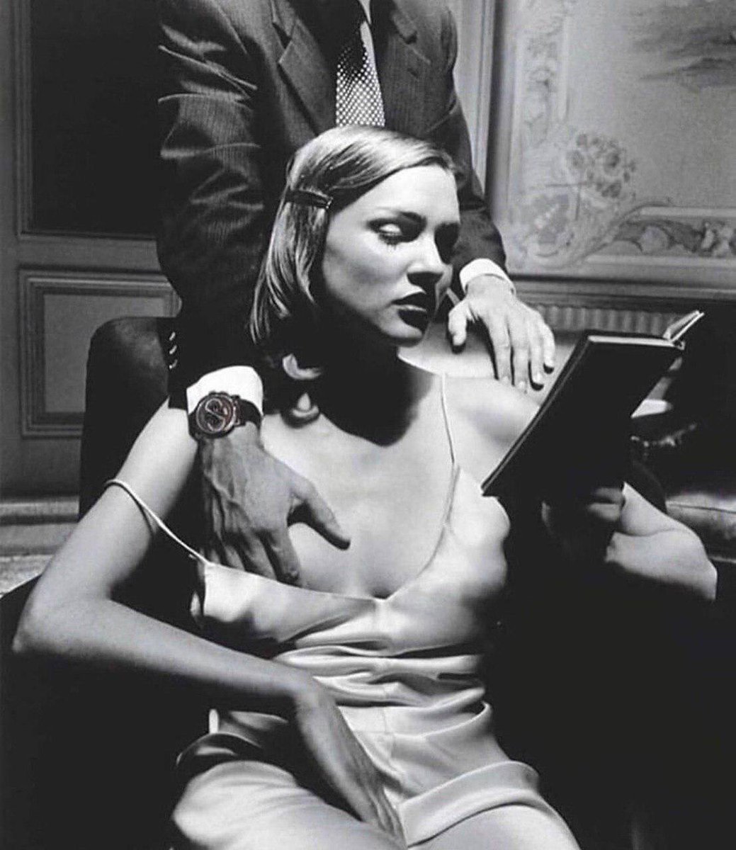 Реклама часов «Paul Picot». 1990-е. Фотограф Хельмут Ньютон.
