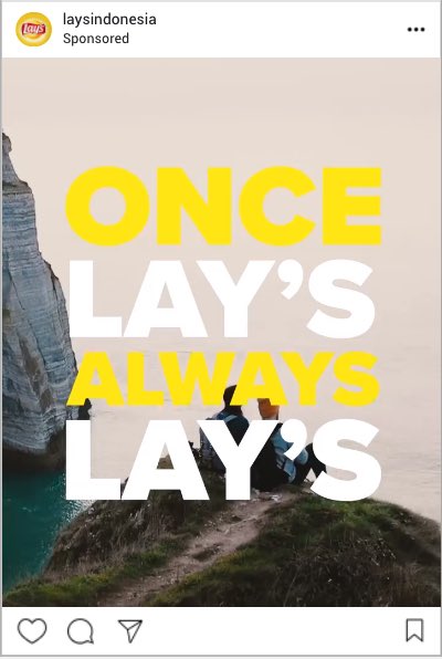 yang namanya comeback pasti menyenangkan. di sepakbola gitu tuh, menang tipis aja berasa juara pildun

apalagi kalo cemilan legendaris kesukaan masyarakat yang comeback alias Lay's akan kembali nih. aaa can't wait 😱