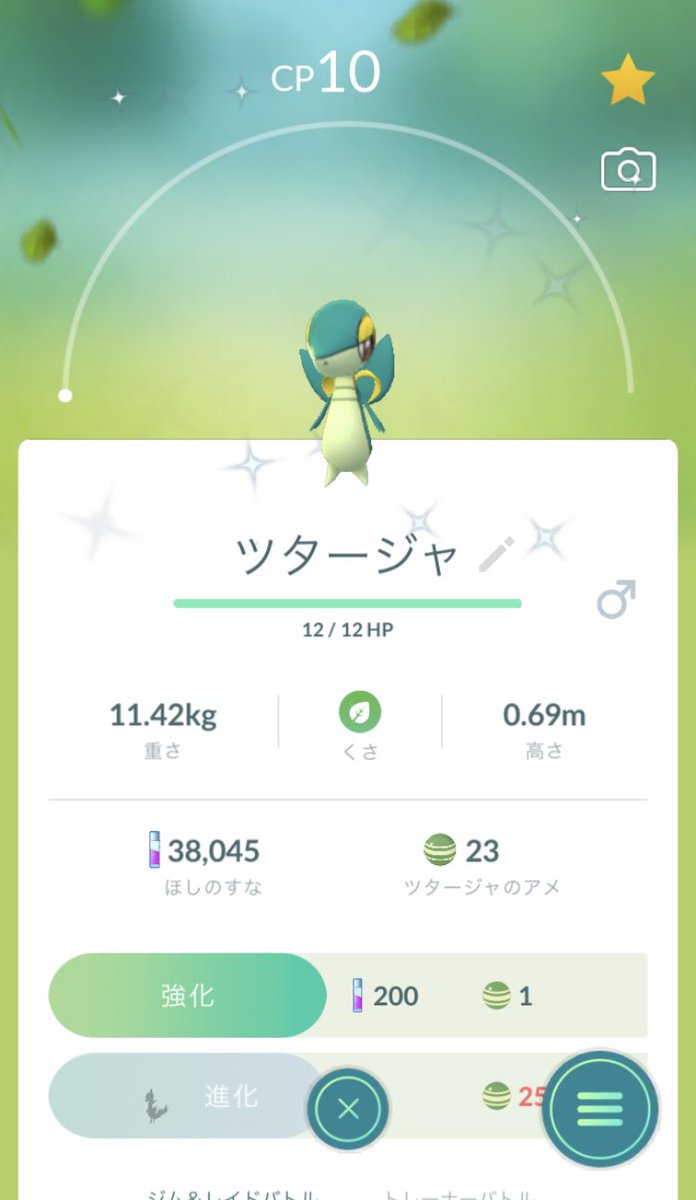 ポケモンgo ツタージャの入手方法 能力 技まとめ 攻略大百科