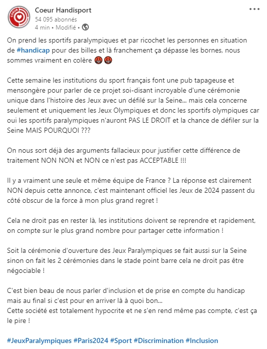 Coeur Handisport tweet media