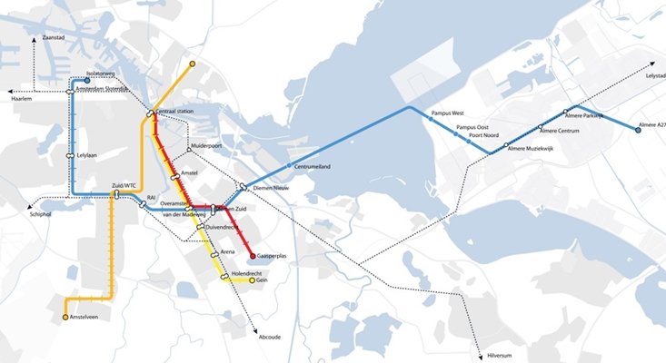 DanielsTweeties's tweet photo. @stucken1 @RonnieAmsterdam Huh, een sprinter die 10 minuten staat te wachten? 🤦‍♂️ In de file zie je om je heen tenminste nog waarom je stilstaat. 💁‍♂️

Een tunnel Almere-Diemen voor het IC verkeer #Hanzelijn &amp; #Lelylijn kan daar helpen. Gecombineerd met metro naar Almere. https://t.co/S5iNXyJUTn