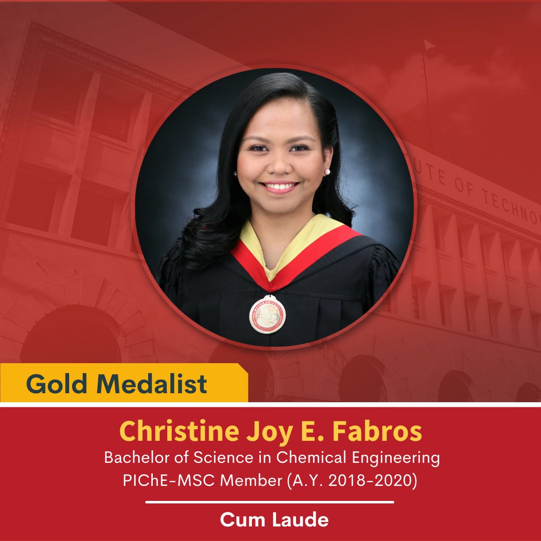 pichemsc's tweet photo. Youโre all truly an inspiration for us to strive harder for our dreams!
A round of applause to our Chemical Engineering Graduates!
The PIChE-MSC would like to express our in-depth appreciation. Congratulations Graduates, you all did great!โจ
#PIChEMSC
#VivaPIChE https://t.co/HA5dzyhwS8