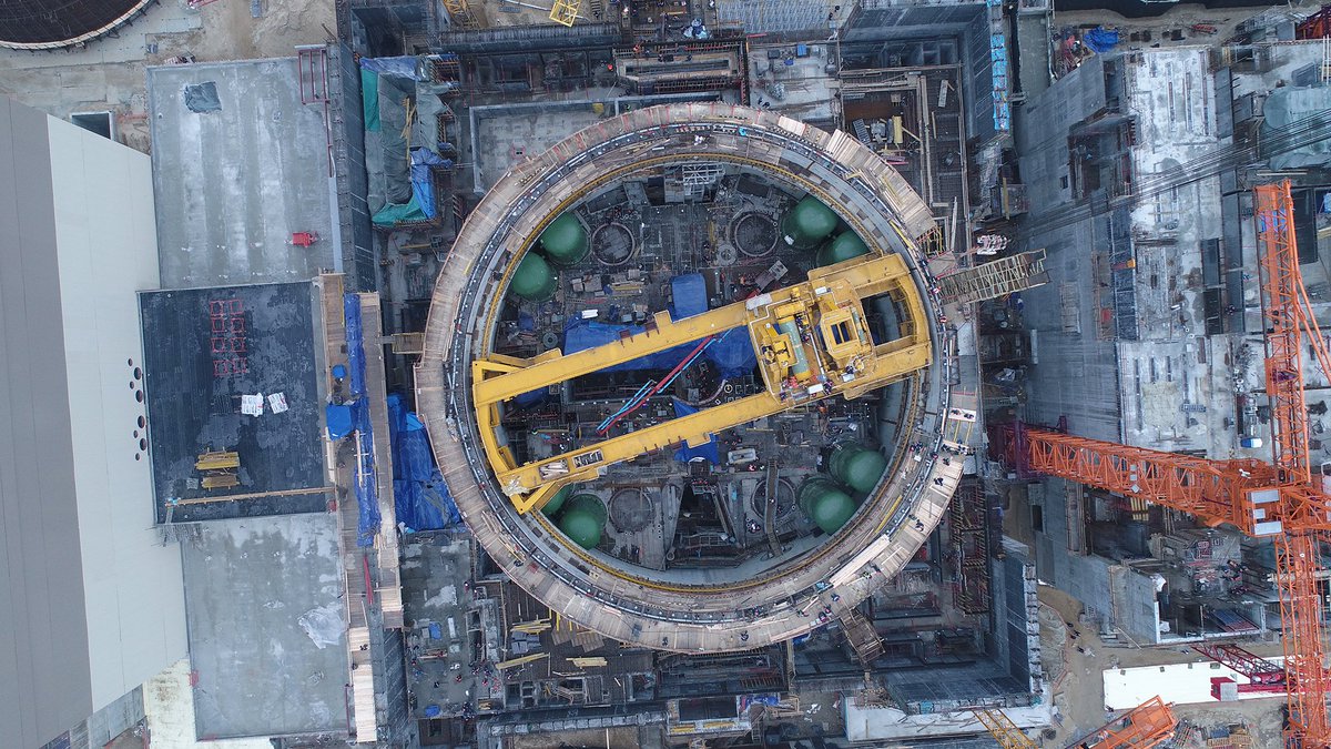 At the construction site of the #KurskNPP-2, the second stage hydroelectric tanks of the passive #reactor protection system were installed: rosenergoatom.ru/en/for-journal… #nuclear #nuclearenergy #energy #news #Russia