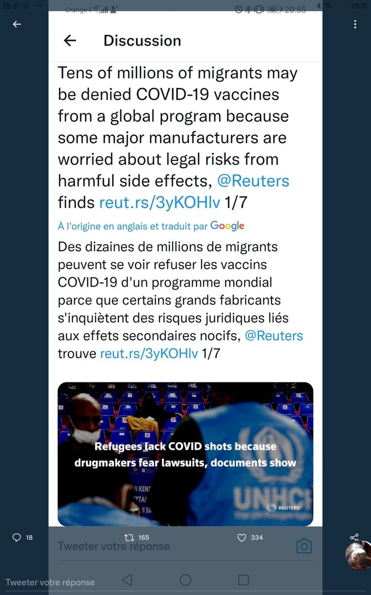 Martelsen's tweet photo. J'ai beau douter de ce vaccin à cause de ses fréquents graves effets secondaire, je me pince pour y croire ! #NonALaVaccinationObligatoire #passedelahonte https://t.co/OyrzIYzVtU