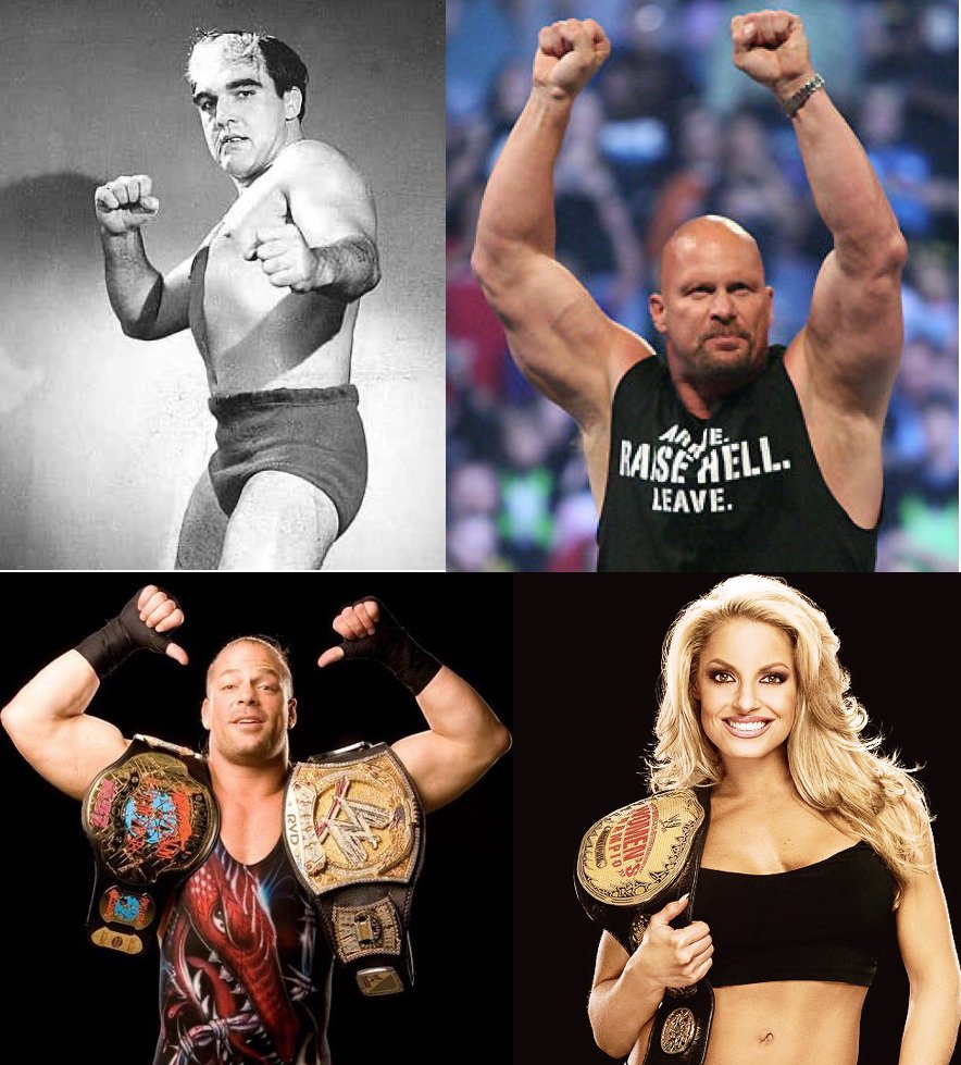 Born on this day: Sputnik Monroe was born on this day in 1928. Birthday wishes go out to “Stone Cold” Steve Austin who turns 57 today, Rob Van Dam is 51, & Trish Stratus is 46. @steveaustinBSR @TherealRVD @trishstratuscom #HappyBirthday #WWEHOF #Legends #ProWrestling https://t.co/Qd53LUi17J