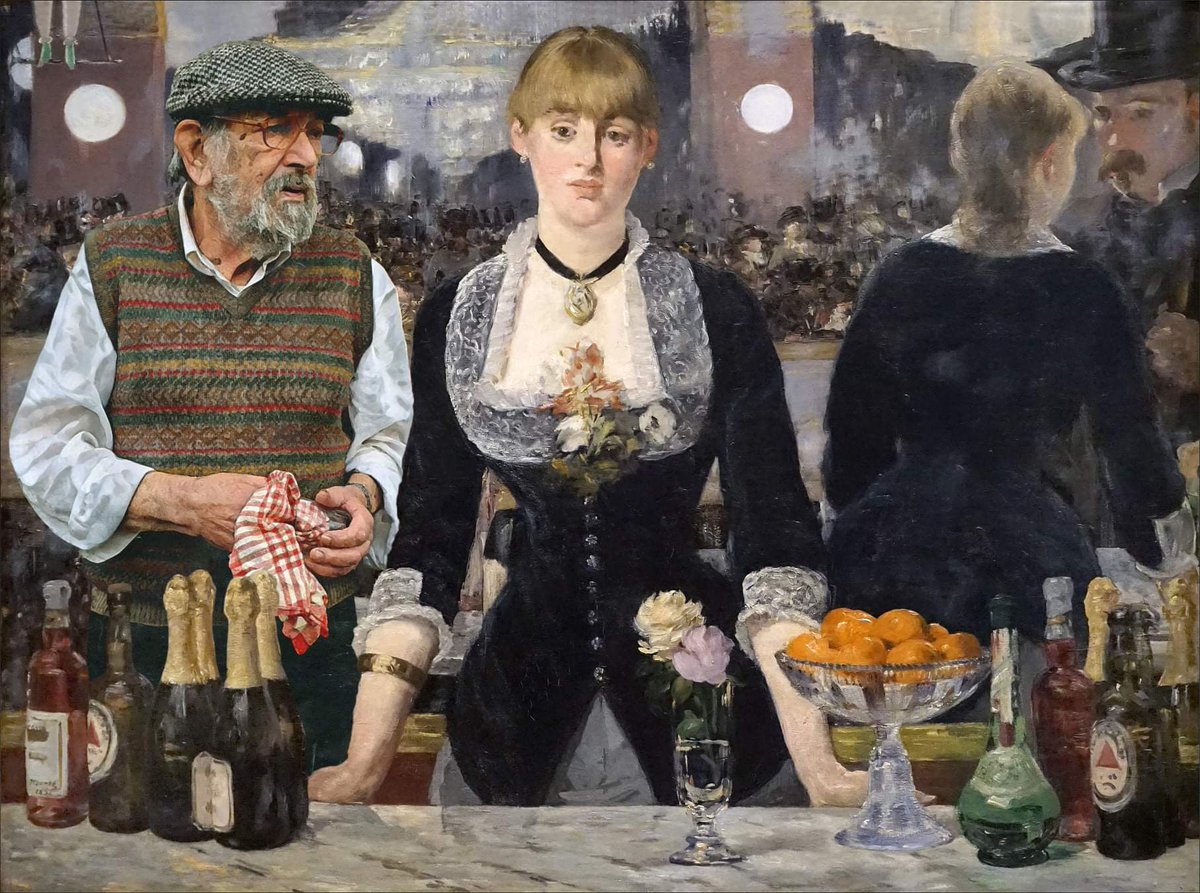 Day 18:

"We're out of pork scratchings" | Édouard Manet, oil on canvas, 1882