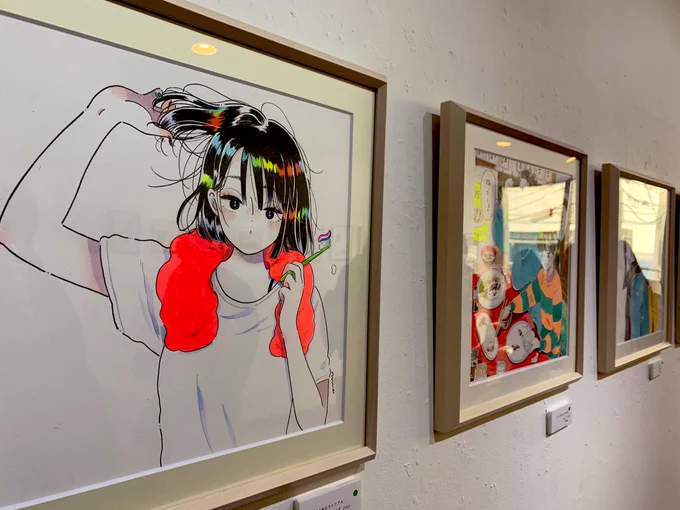 mameさんの個展最高だった〜🍰 