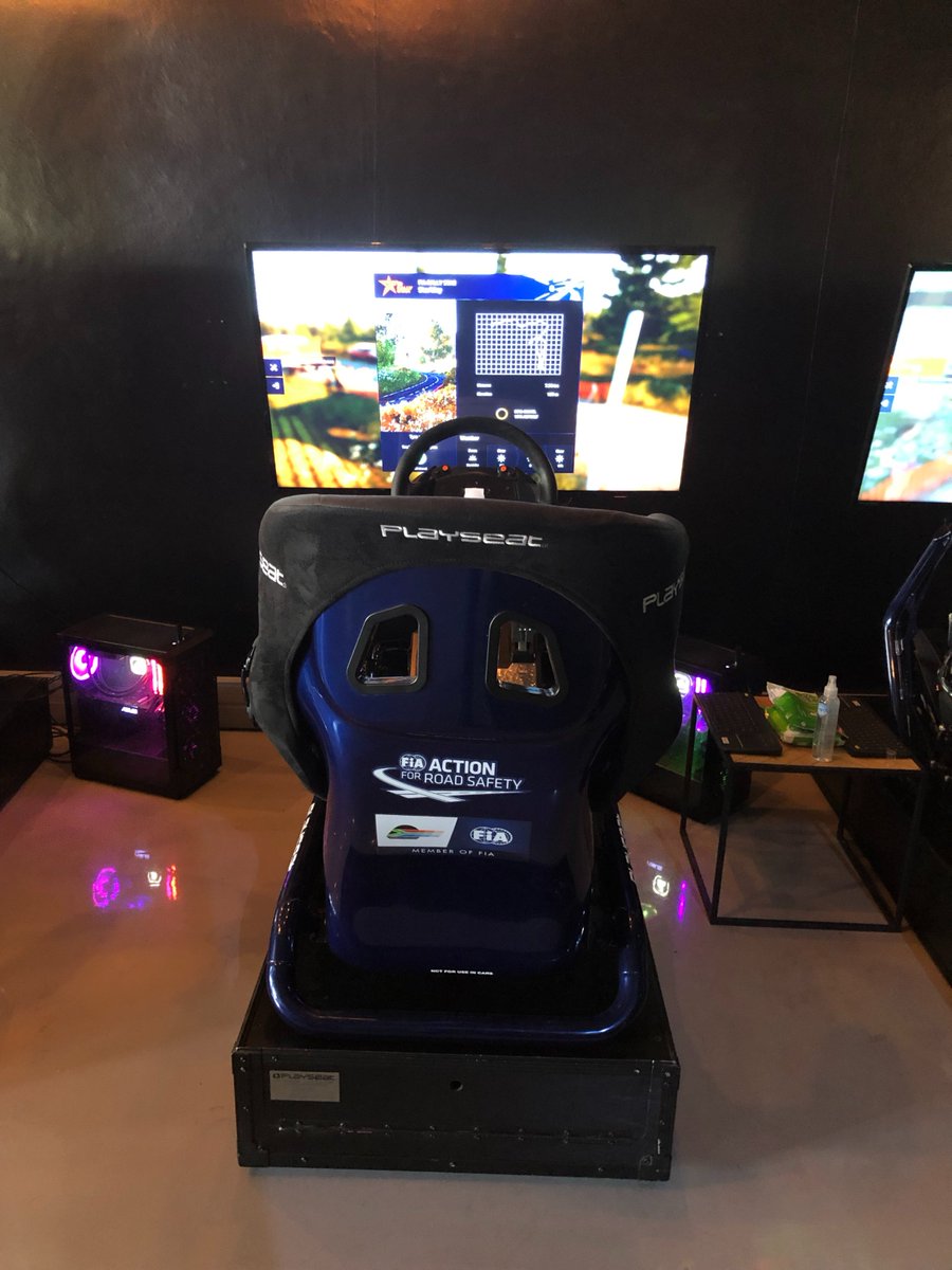 Our <a href="/MotorsportSA/">Motorsport SA (MSA)</a> #Thrustmaster equipped #Playseat s are ready and waiting for you. Register here bit.ly/31Wkunc
 or head on down to <a href="/AtkArena/">ATK</a>  this weekend to stake your claim to #BeTheNextOne with <a href="/FIARallyStar/">FIA Rally Star</a>