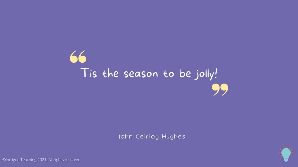 HumeMetcalfe's tweet photo. You feeling jolly?
I loved my lay in - you?
#intrigueteaching #teachertraining #education #schools #learning #ect2021 #primaryteachers #primaryschool #edchat #christmas https://t.co/CJ9BZojDYk
