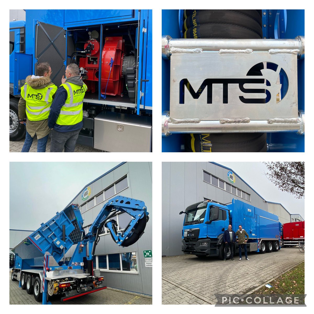 KAvanDaalenZn's tweet photo. Afgelopen week deze rijk uitgeruste #Grondzuigwagen opgehaald.
De opbouw van #MTS staat op een #MAN onderstel. De begeleiding en de aflevering door #Droogsma. In Nederland nog de puntjes op de i, zoals diverse keuringen en herkenbare stickers plakken😃
#gravenzonderschade #MTS4 https://t.co/r7fXciJki9