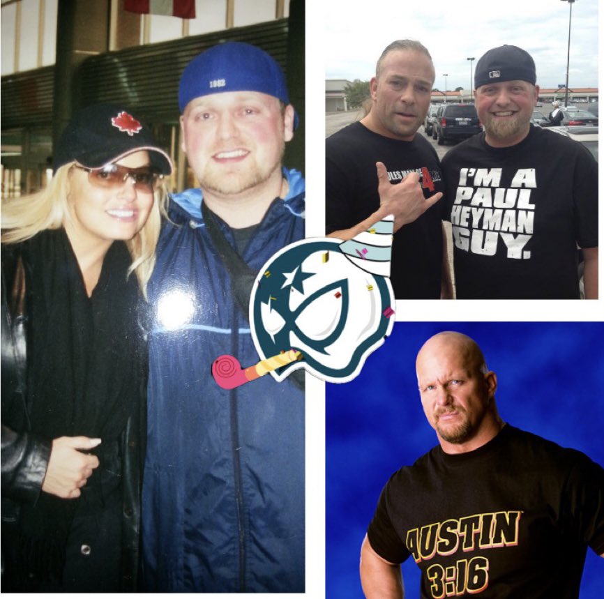 Happy Birthday goes out to these Hall of Famers today.. Trish Stratus, RVD & Stone Cold Steve Austin 