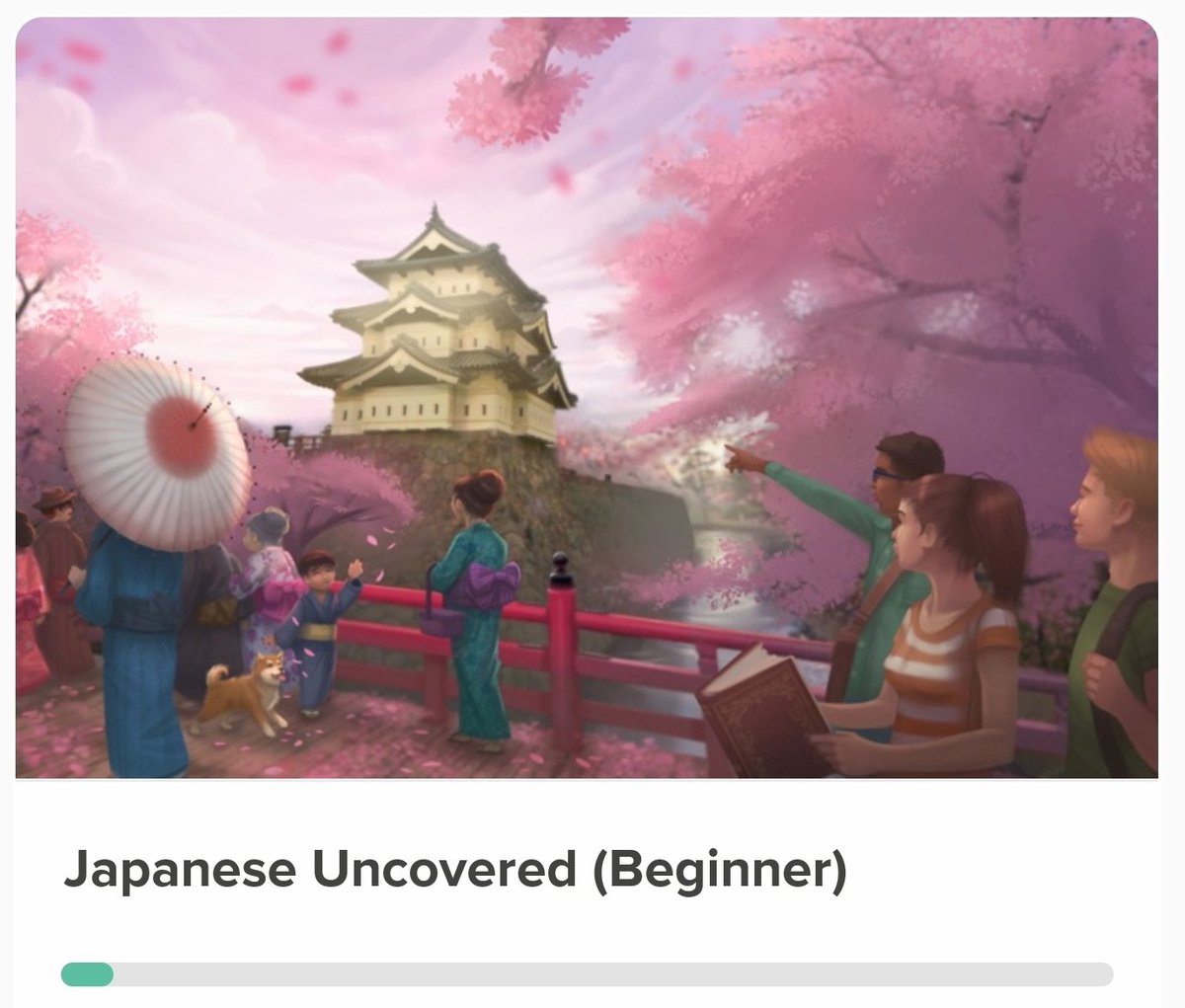 _Akira_jp's tweet photo. I've been waiting to start the Japanese uncovered course. I started the course now. Hopefully, it will turn out to be as I expected it or better. Honestly, so far it's good. https://t.co/geU5nYMBoa