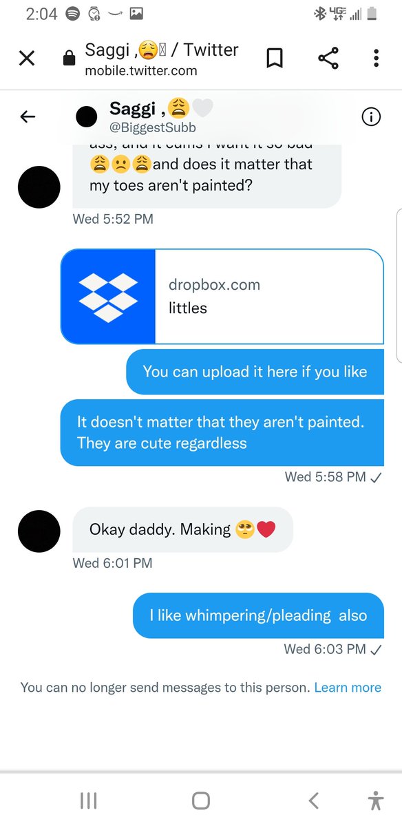 dickried's tweet photo. Scamming ass bitch tried requesting more money from me on CA. Talking about sorry. And I'm blocked. My guess wanted to reactivate the account to scam some more #buyerbeware #sellinglies #buyingcontent https://t.co/qvA9vdImBX