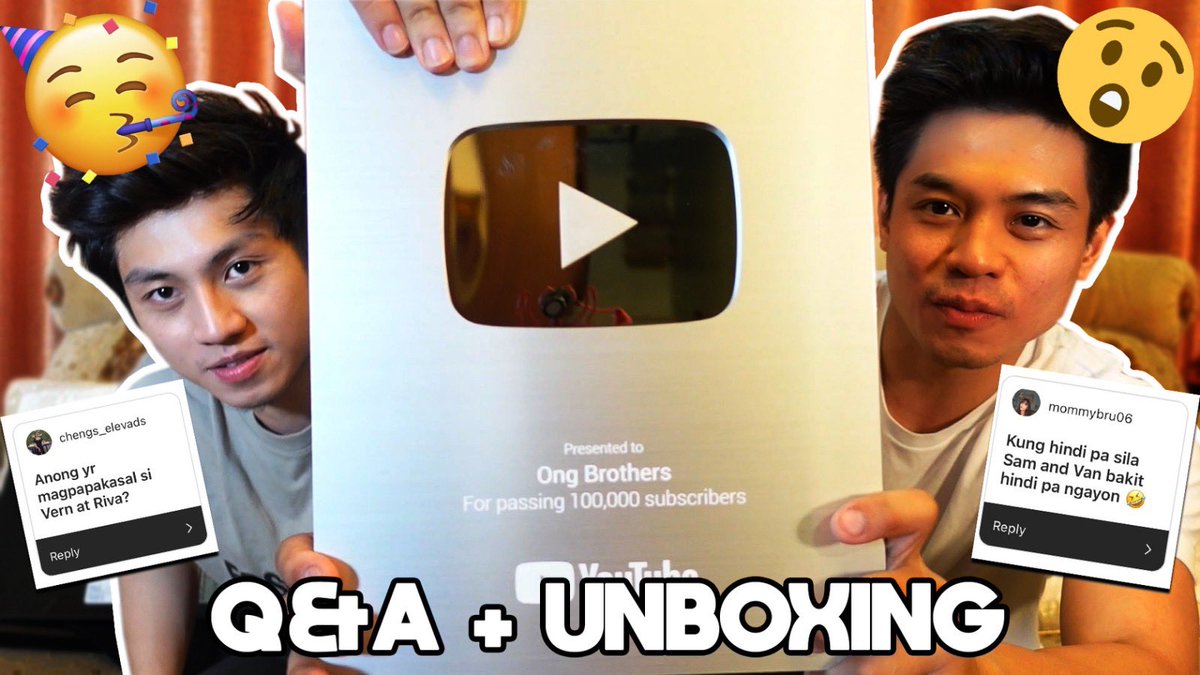 Vcrossover_'s tweet photo. Q&amp;A + UNBOXING SILVER PLAY BUTTON! https://t.co/X9h9iLPdB3 https://t.co/oe0BHiyHAe