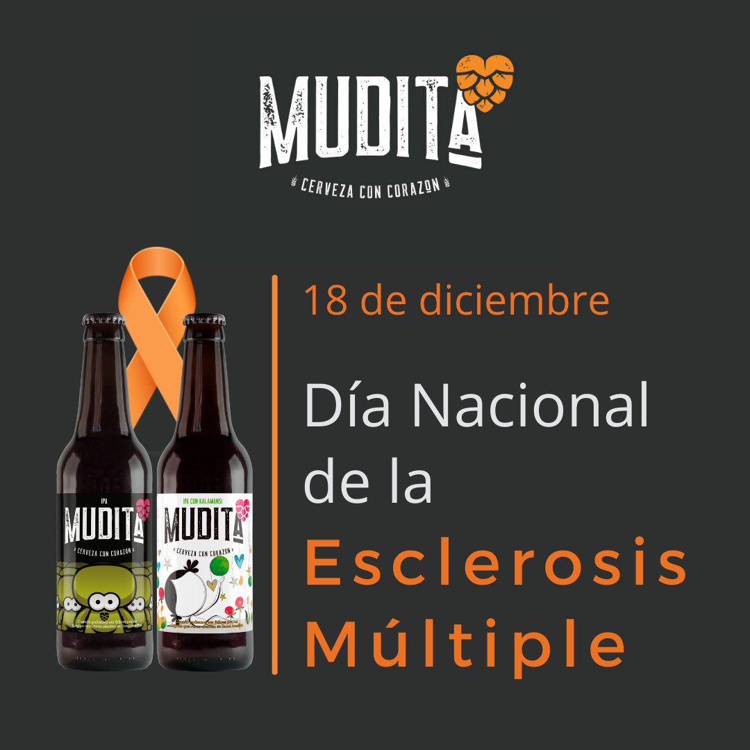 CervezaMudita's tweet photo. El #Corazón de Mudita late de un intenso naranja 🧡 porque hoy se conmemora el #DiaNacionaldelaEsclerosisMultiple.

Destinamos el 60% de los beneficios de nuestras variedades IPA e IPA con Kalamansi a esta causa.
#cervezasolidaria #proyectosolidario 
🌐https://t.co/ds9MHDgynR https://t.co/p6kb1I9Fvy