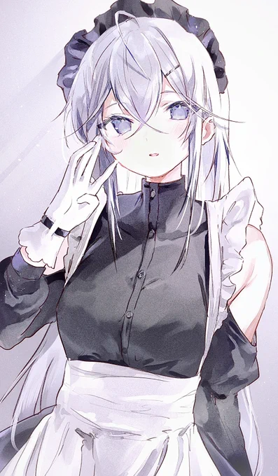 「おはようございます...♡」 