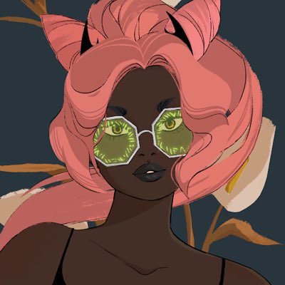 My first minted NFT from <a href="/crypto_coven/">crypto coven</a> <a href="/0xangelol/">ANGELOLᵍᵐ (🍧,🍧) (😈,😇)</a> taking me down the rabbit hole 🕳 🐇