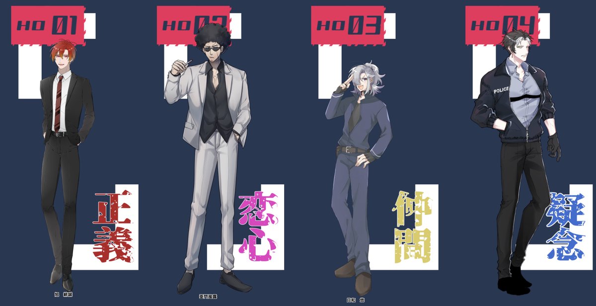 ついにはじまった〜!異能警察! 頑張りたい思いと同時に出目がやばいぞ😄🎶 ちいかわみたいになりつつ優勝狙ってくぜ! それにしても自陣身長差やばすぎ💮 