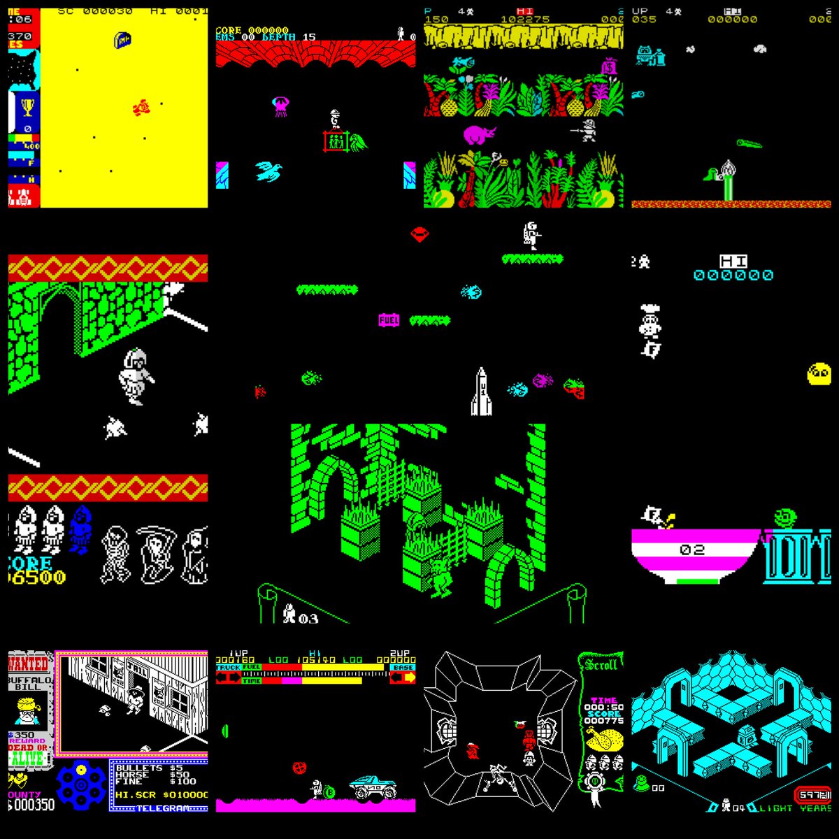 LegendsSpectrum's tweet image. Spectrum Legend No.47
Chris &amp;amp; Tim Stamper - coder/artists
Games: Jet Pac, Knight Lore, Sabre Wulf &amp;amp; more.

#spectriv
The third game in the Sabreman series, Knight Lore, was actually finished first but held back as the Stampers were worried it would hurt sales of their 2D games.