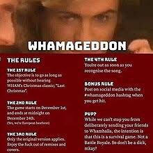 Whammed at the store....I'm out.
Onnipresente!....ubiquitous😆🤷🏻‍♀️

 #Whamageddon