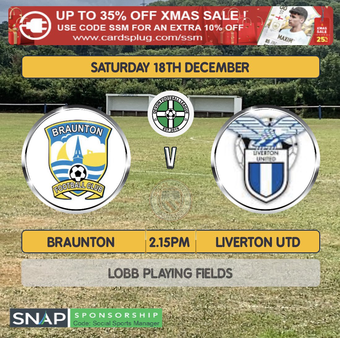 Livvy_fc's tweet photo. @BrauntonFC v Liverton Utd
Livvy made the longest trip of the @DFLeague2019 season to North Devon to face tough opposition in Braunton.
@swsportsnews @kyletagg @ClubnetsUK https://t.co/jQXPHY2SPZ