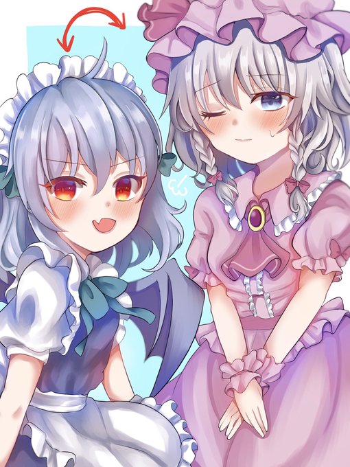 咲⇄レミ!(再掲) #東方Project 