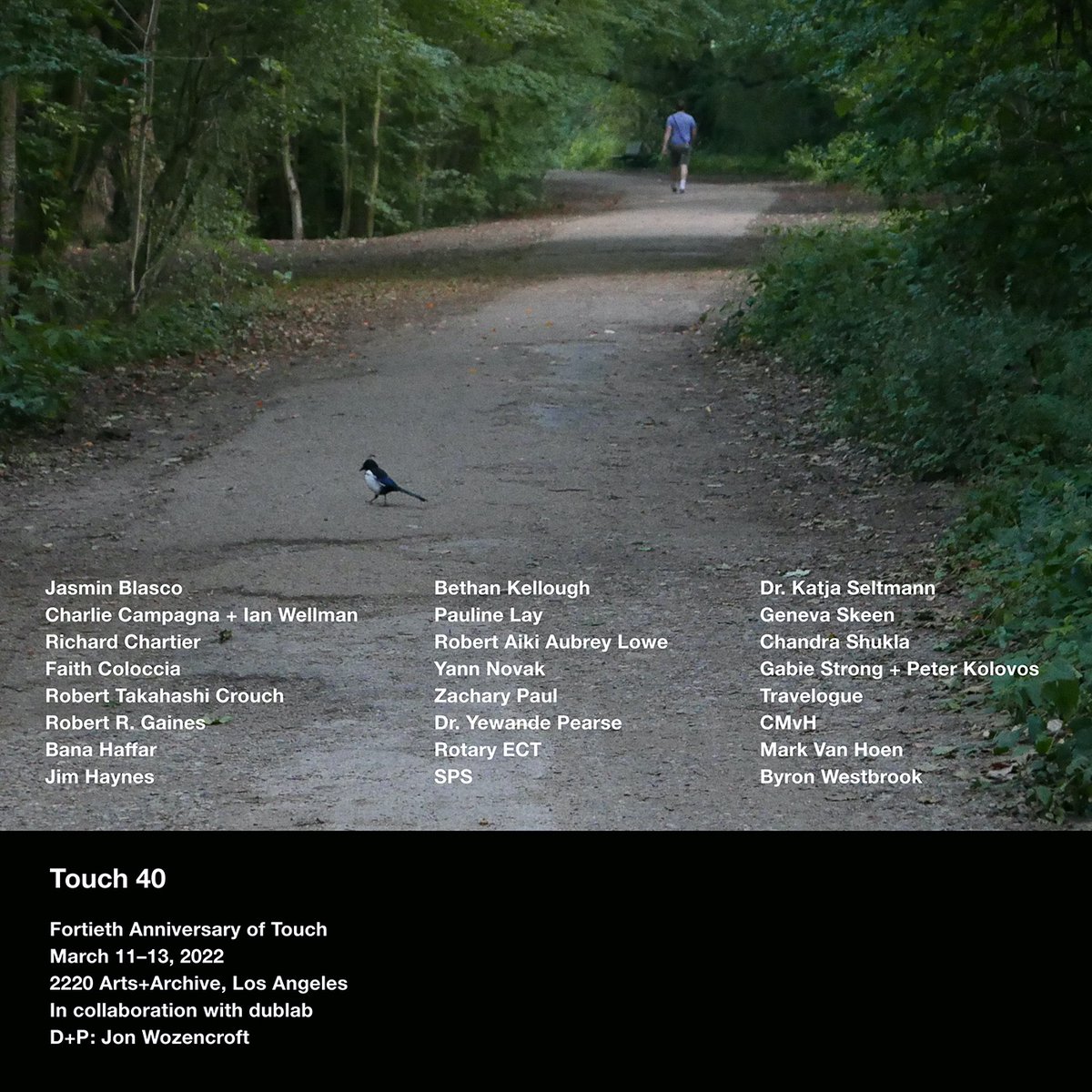 Touch (@touchmusic) on Twitter photo First Touch.40 events of 2022 –
31.1.22 – <a href="/CTMFestival/">CTM Festival</a>, Berlin
11-13.3.22 – <a href="/2220arts/">2220 Arts + Archives</a>, LA
…with further events planned for UK, Europe and North America during 2022
Visit touch40.net for further details on all First Touch.40 events of 2022 –
31.1.22 – <a href="/CTMFestival/">CTM Festival</a>, Berlin
11-13.3.22 – <a href="/2220arts/">2220 Arts + Archives</a>, LA
…with further events planned for UK, Europe and North America during 2022
Visit touch40.net for further details on all