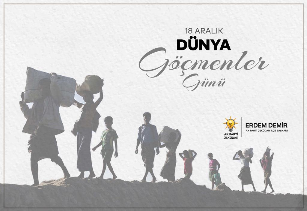 “Kimsesizlerin kimsesi olmak, bizim için şereftir.”

Recep Tayyip ERDOĞAN

#UluslararasıGöçmenlerGünü kutlu olsun!

@osmannnurika