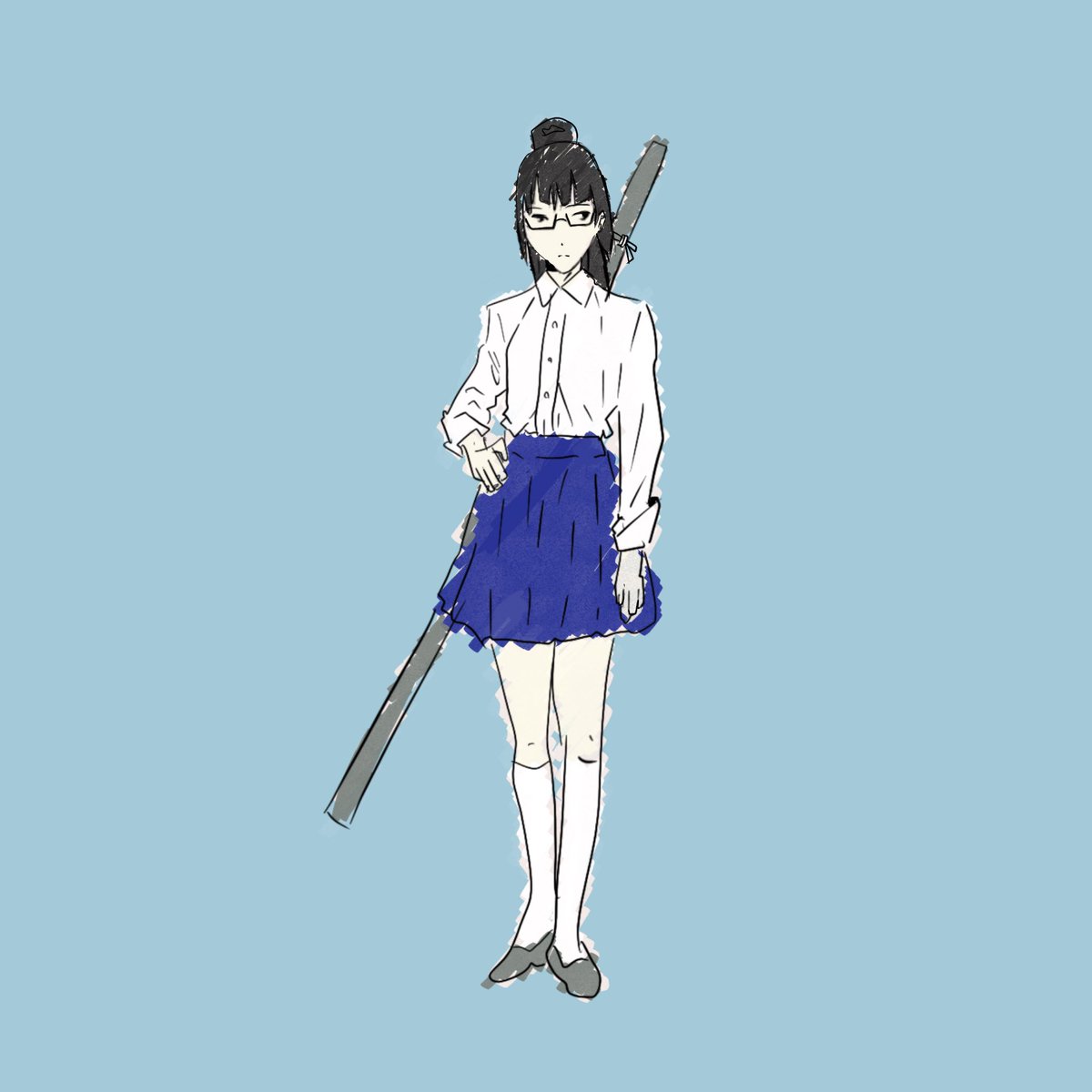 七海建人 「#2021年自分が選ぶ今年の4枚
#呪術廻戦 」|たろうのイラスト