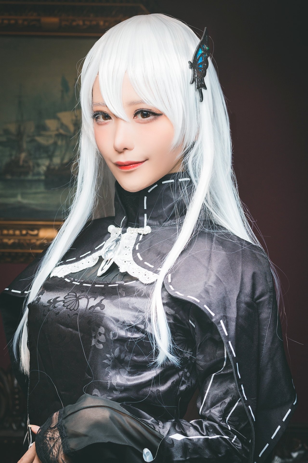 最新アイテム リゼロ エキドナ コスプレ衣装 ウィッグ込