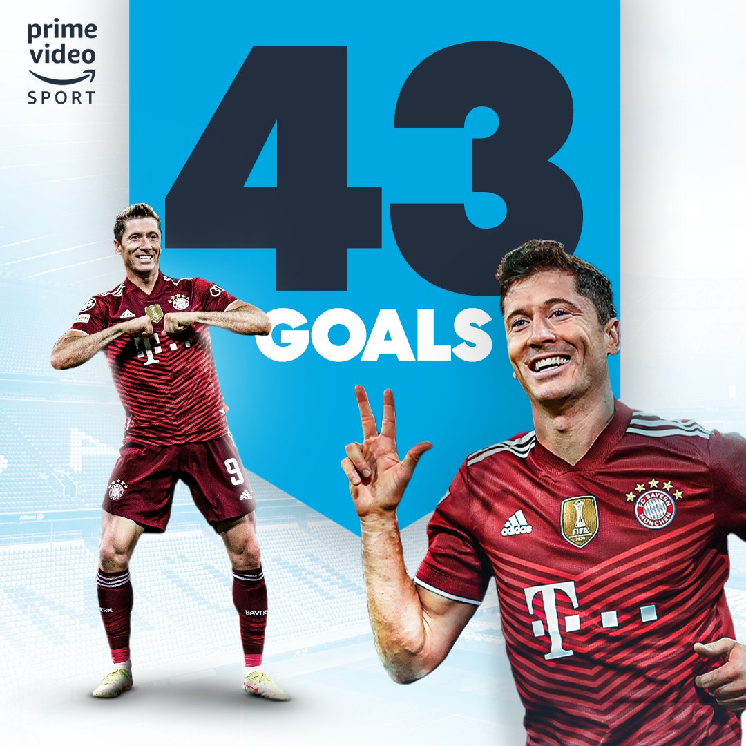 Prime Video Sport on X: '4️⃣3️⃣ Bundesliga goals in 2021, a new  all-time record for a calendar year 