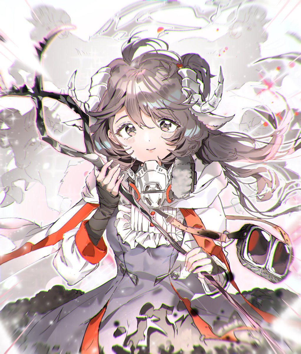 エイヤフィヤトラ(アークナイツ) 「エイヤフィヤトラ再掲 #アークナイツ #明日方舟 #Arknights 」|tekona0(テコナゼロ)のイラスト