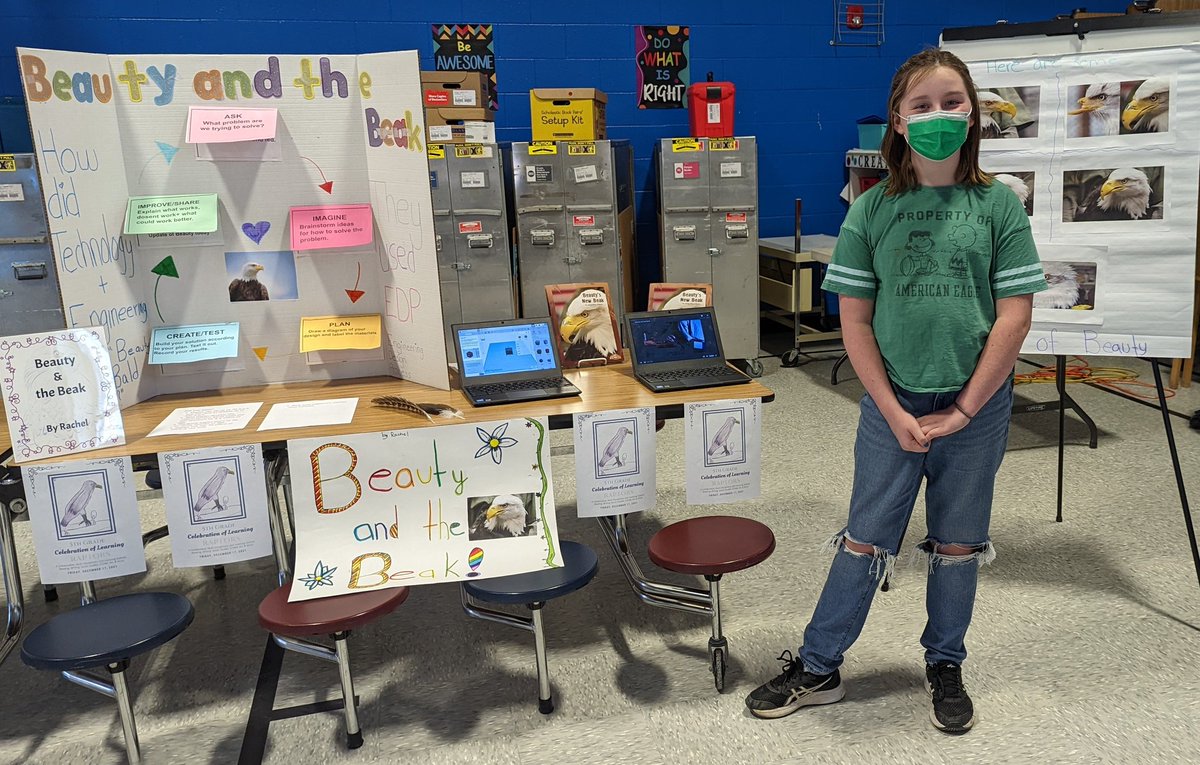 JodiBennett_NES's tweet photo. @NES_Newfields A life science unit that evolved into a most impressive exhibition of learning! A simple idea between two teachers exploded into creativity, endless learning, collaboration and excitement when the students took over. #StudentCentered #5thGrade #Raptors https://t.co/6HPpfGe9O2
